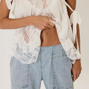 Free People We the Free Easy Pull-on Jeans